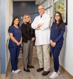 Dr. Frank Kuzmin and team at Pinnacle Dental